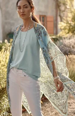 J.Jill Airy Paisley Ruana | Jjill-Women Ponchos, Ruanas & Scarves