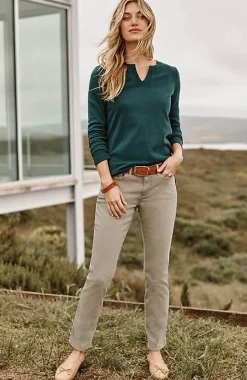 J.Jill Authentic Fit Slim-Leg Jeans | Jjill-Women Pants & Jeans