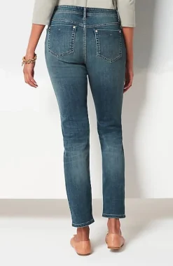 J.Jill Authentic Fit Slim-Leg Jeans | Jjill-Women Pants & Jeans