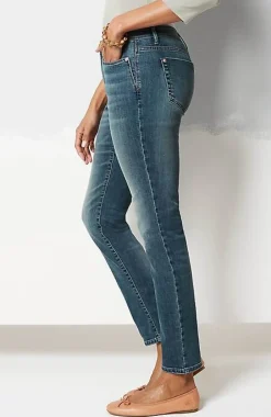 J.Jill Authentic Fit Slim-Leg Jeans | Jjill-Women Pants & Jeans