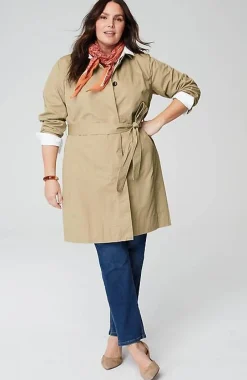 J.Jill Belted Trench Coat | Jjill-Women Jackets & Coats