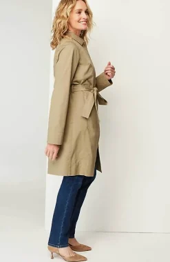 J.Jill Belted Trench Coat | Jjill-Women Jackets & Coats