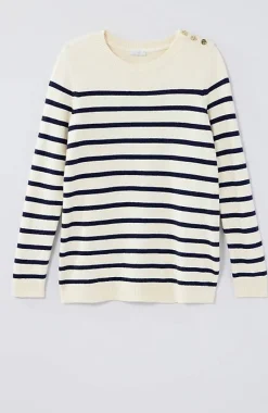 J.Jill Buttoned-Shoulder Pullover Sweater | Jjill-Women Sweaters