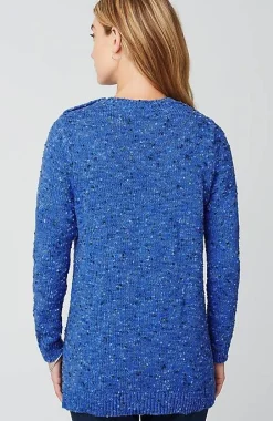 J.Jill Buttoned-Shoulder Pullover Sweater | Jjill-Women Sweaters