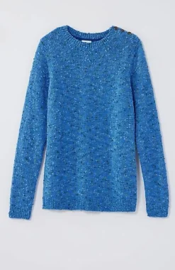 J.Jill Buttoned-Shoulder Pullover Sweater | Jjill-Women Sweaters