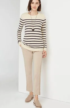 J.Jill Buttoned-Shoulder Pullover Sweater | Jjill-Women Sweaters