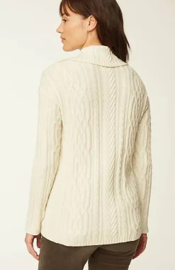 J.Jill Cabled Polo Sweater | Jjill-Women Sweaters