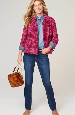 J.Jill Chenille Plaid Swing Jacket | Jjill-Women Jackets & Coats
