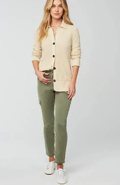 J.Jill Collared Button-Front Textured Cardi | Jjill-Women Sweaters