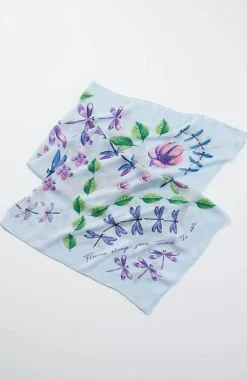 J.Jill Compassion Fund Dragonfly Square Scarf | Jjill-Women Ponchos, Ruanas & Scarves