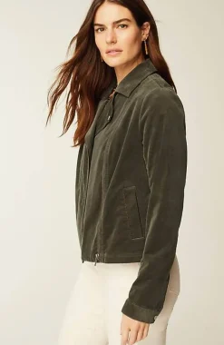 J.Jill Cord Moto Jacket | Jjill-Women Jackets & Coats