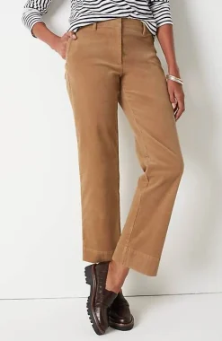 J.Jill Corduroy Straight-Leg Trousers | Jjill-Women Pants & Jeans