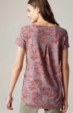 J.Jill Cotton And Tencel Modal Shirttail Tunic | Jjill-Women Tops & Tees