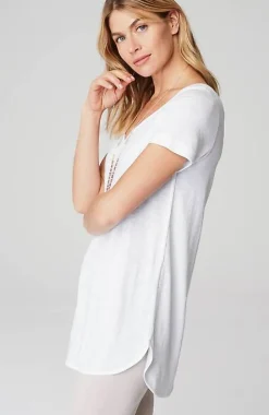 J.Jill Cotton And Tencel Modal Shirttail Tunic | Jjill-Women Tops & Tees