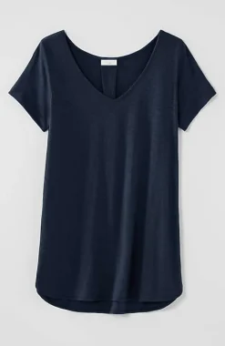 J.Jill Cotton And Tencel Modal Shirttail Tunic | Jjill-Women Tops & Tees