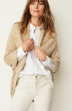 J.Jill Cozy Rib-Knit Shrug | Jjill-Women Ponchos, Ruanas & Scarves