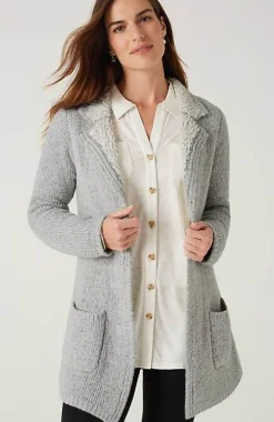 J.Jill Cozy Two-Toned Cardi | Jjill-Women Sweaters