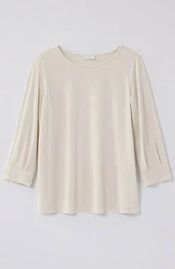 J.Jill Crushed-Velvet A-Line Top | Jjill-Women Tops & Tees