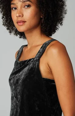 J.Jill Crushed-Velvet Tank | Jjill-Women Tops & Tees