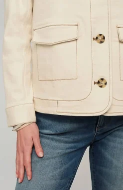 J.Jill Curved-Hem Denim Jacket | Jjill-Women Jackets & Coats