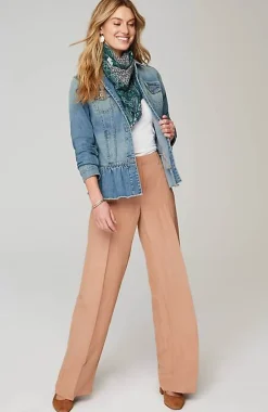J.Jill Denim Peplum Jacket | Jjill-Women Jackets & Coats
