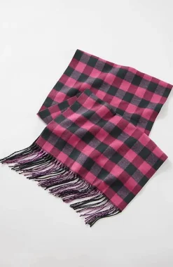 J.Jill Double-Face Reversible Plaid Mix Scarf | Jjill-Women Ponchos, Ruanas & Scarves