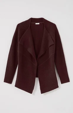 J.Jill Draped-Front Textured Cardi | Jjill-Women Sweaters