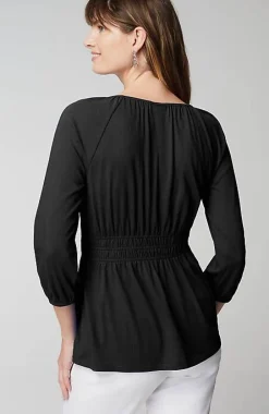J.Jill Elastic-Waist Top | Jjill-Women Tops & Tees