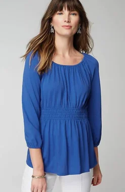 J.Jill Elastic-Waist Top | Jjill-Women Tops & Tees