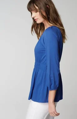 J.Jill Elastic-Waist Top | Jjill-Women Tops & Tees