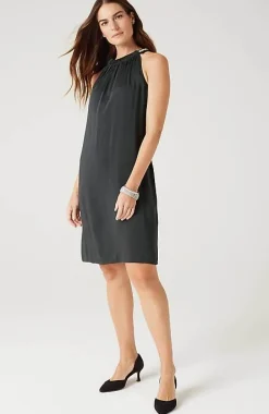 J.Jill Embellished Halter-Neck Dress | Jjill-Women Dresses