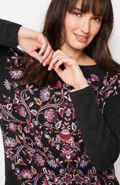 J.Jill Enchanted Florals Sweater | Jjill-Women Sweaters