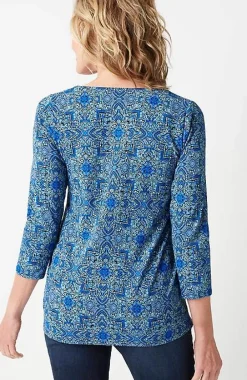 J.Jill Essential Forward-Seam Tee | Jjill-Women Tops & Tees