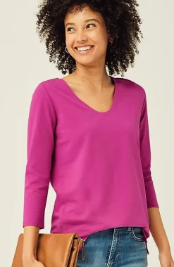 J.Jill Essential Forward-Seam Tee | Jjill-Women Tops & Tees