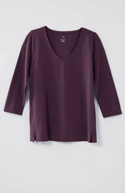 J.Jill Essential Forward-Seam Tee | Jjill-Women Tops & Tees