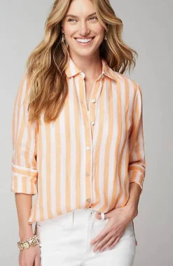 J.Jill Everyday Linen Button-Front Shirt | Jjill-Women Shirts & Blouses