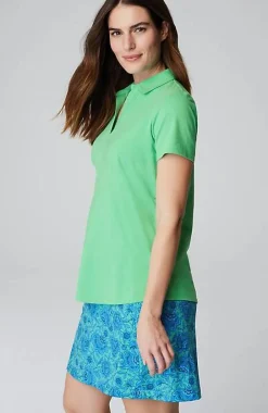 J.Jill Fit Cotton-Stretch Polo Shirt | Jjill-Women Tops & Tees