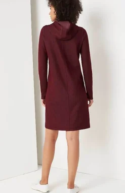 J.Jill Fit Double-Knit Hooded Dress | Jjill-Women Activewear