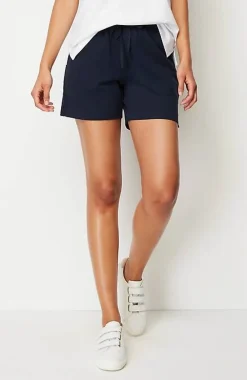 J.Jill Fit Drawstring-Waist Knit Shorts | Jjill-Women Shorts
