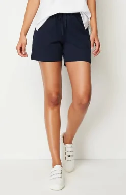 J.Jill Fit Drawstring-Waist Knit Shorts | Jjill-Women Shorts