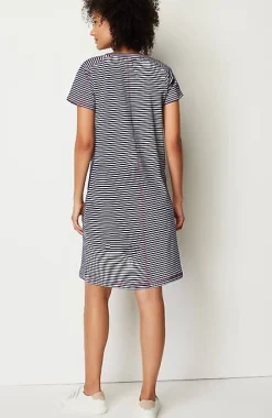 J.Jill Fit Elevate Terry Contrasting-Stitch Dress | Jjill-Women Activewear