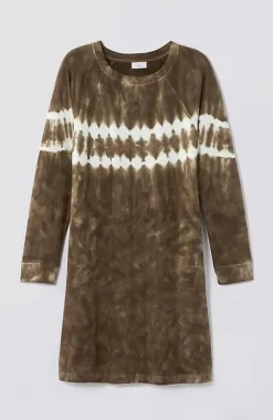 J.Jill Fit French Terry Tie-Dyed Sweatshirt Dress | Jjill-Women Activewear