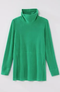 J.Jill Fit Microfleece Turtleneck Tunic | Jjill-Women Tops & Tees