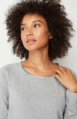 J.Jill Fit Ombre-Stitched Tunic Sweatshirt | Jjill-Women Tops & Tees