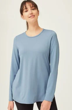 J.Jill Fit Performance Long-Sleeve Tee | Jjill-Women Tops & Tees