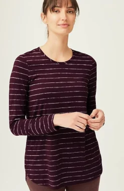 J.Jill Fit Performance Long-Sleeve Tee | Jjill-Women Tops & Tees
