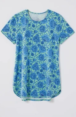 J.Jill Fit Progress Pima-Stretch Shirttail Tee| Jjill-Women Tops & Tees