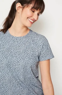 J.Jill Fit Progress Pima-Stretch Shirttail Tee| Jjill-Women Tops & Tees