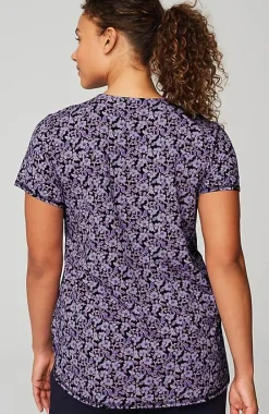 J.Jill Fit Progress Pima-Stretch Shirttail Tee| Jjill-Women Tops & Tees