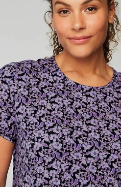 J.Jill Fit Progress Pima-Stretch Shirttail Tee| Jjill-Women Tops & Tees